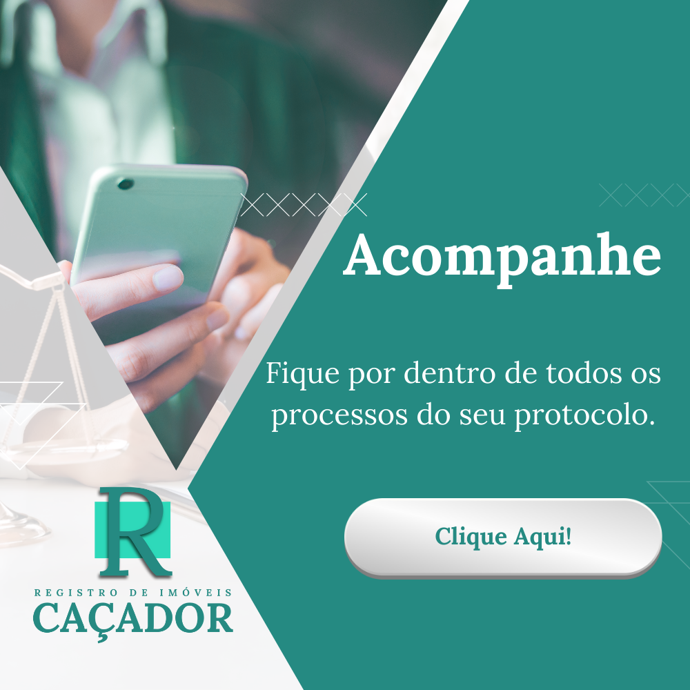 Banner Mobile Acompanhe Protocolo Registro de Imóveis Caçador